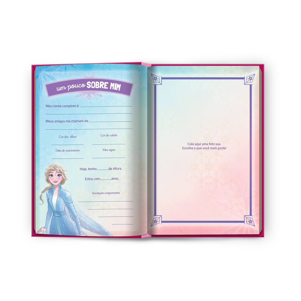 Meu Diário mágico Frozen 2 | C/ Caneta Magica