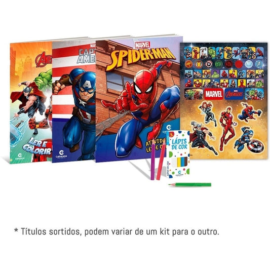 Meu Kit de Atividades Marvel