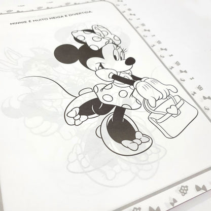 Ler e Colorir com Lápis | Minnie | Gigante