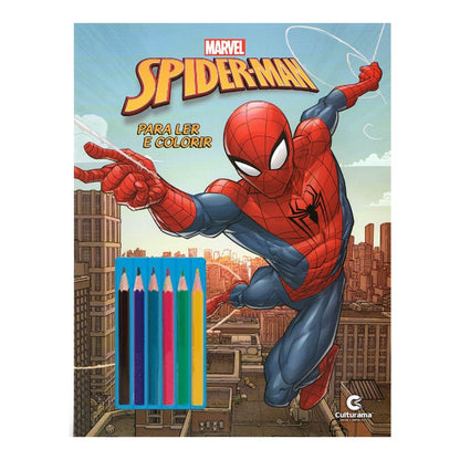 Spider-Man Para Ler e Colorir