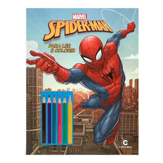Spider-Man Para Ler e Colorir
