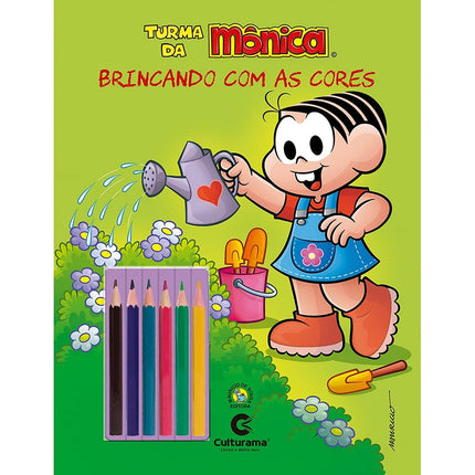 Brincando com as Cores Mônica Natureza