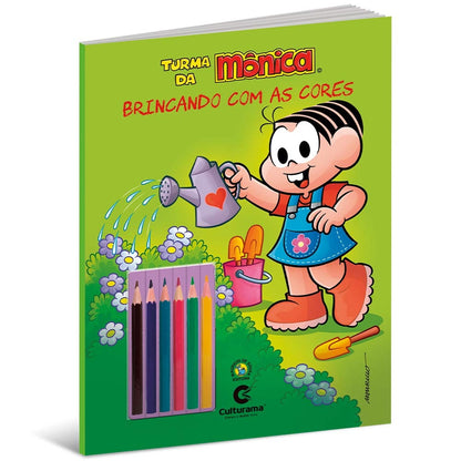 Brincando com as Cores Mônica Natureza