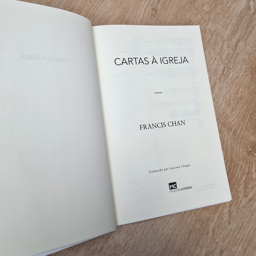 Cartas à Igreja | Francis Chan | Capa Dura