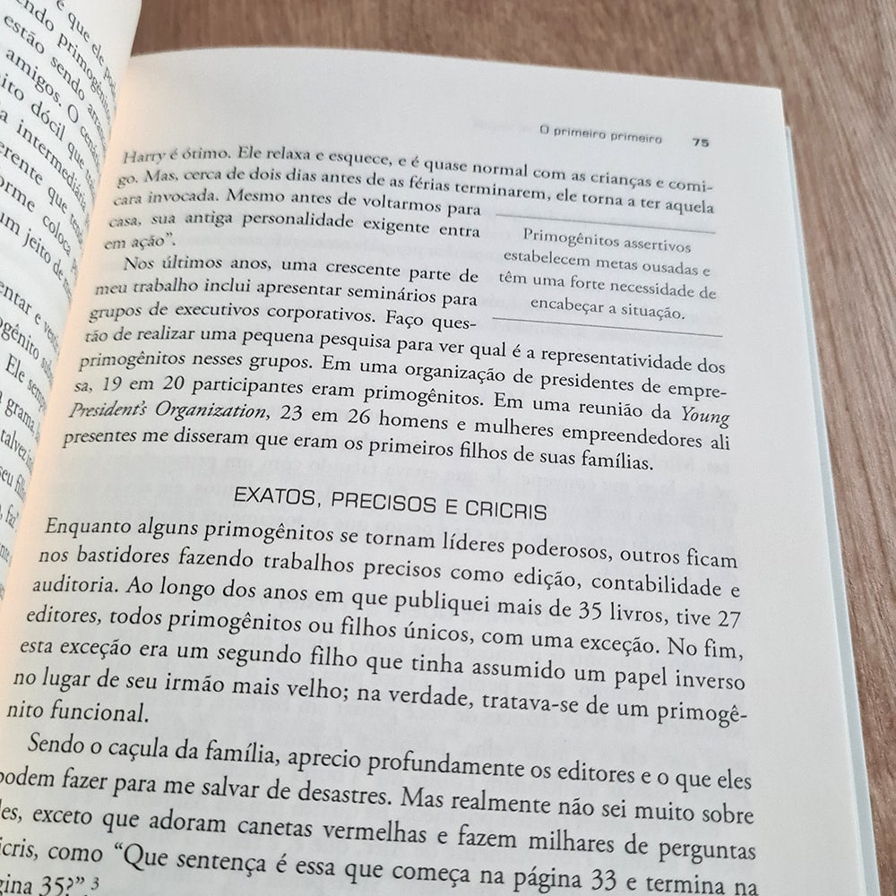 Mais Velho do Meio ou Caçula | Kevin Leman