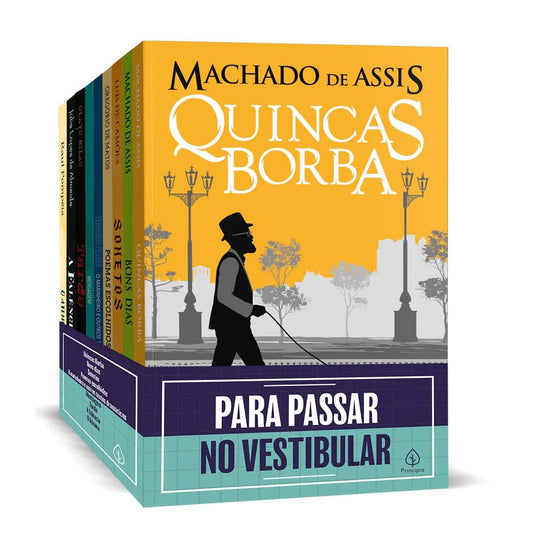 Kit de 9 Livros | Para Passar no Vestibular