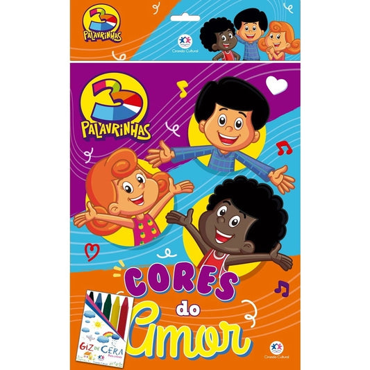 3 Palavrinhas | Cores do Amor | Com Giz de Cera