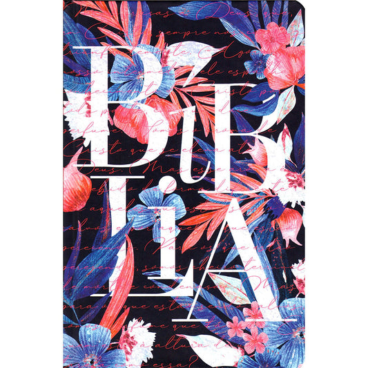 Bíblia Sagrada | NVT | Letra Normal | Capa Dura Aroma Azul e Pink