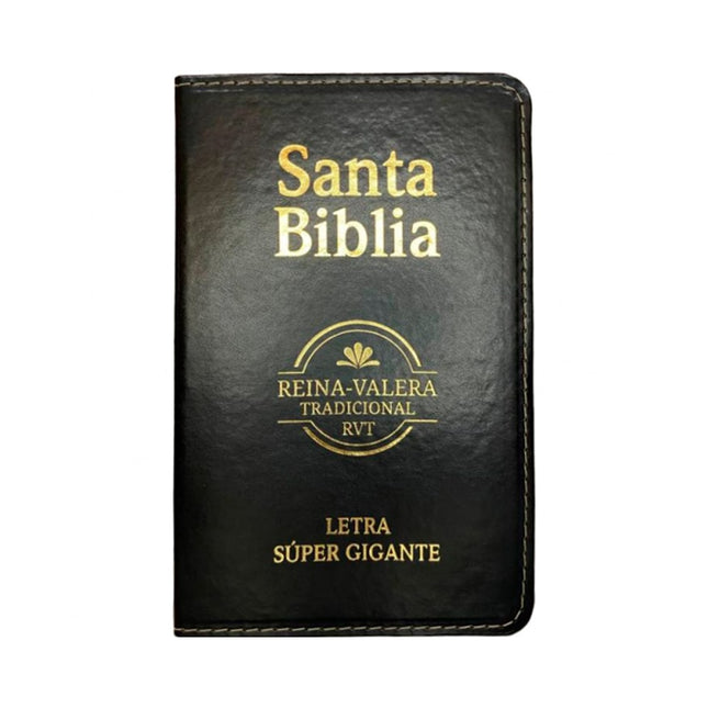 Bíblia Sagrada em Espanhol | RVT | Letra Super Gigante | Luxo Preta