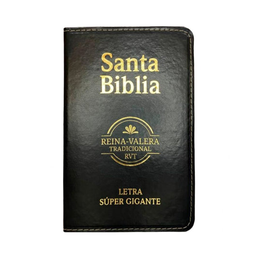 Bíblia Sagrada em Espanhol | RVT | Letra Super Gigante | Luxo Preta
