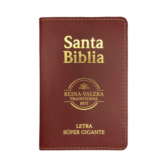 Bíblia Sagrada em Espanhol | RVT | Letra Super Gigante | Luxo Vinho