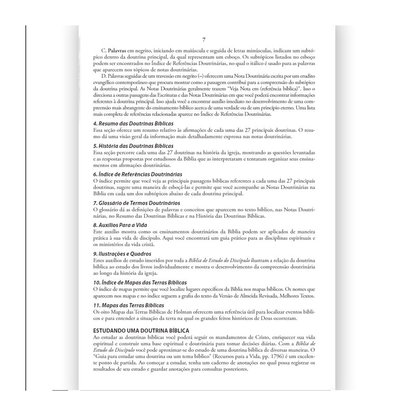 Bíblia de Estudo do Discípulo | JFA | Letra Média | Capa Luxo Feminina