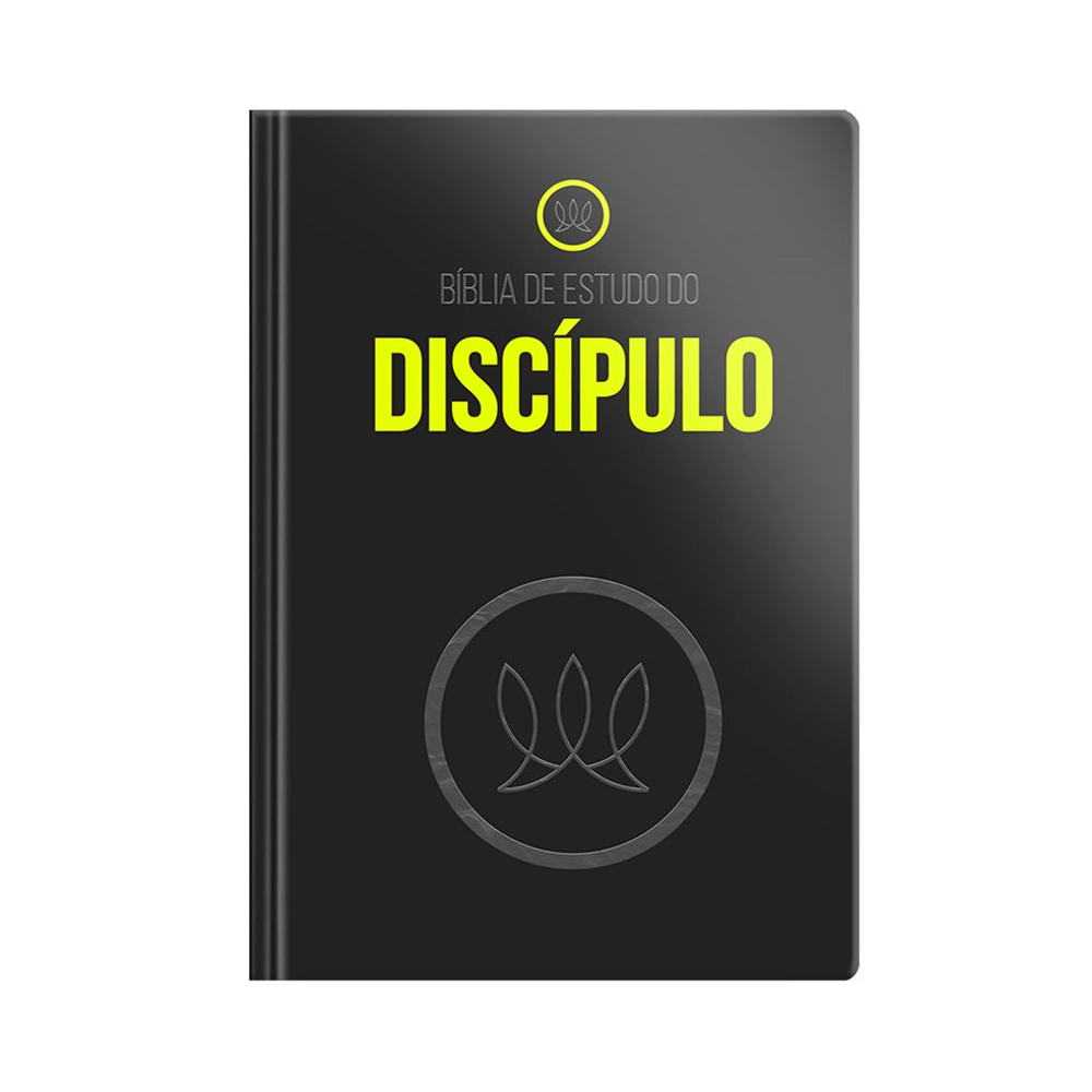 Bíblia de Estudo do Discípulo | JFA | Letra Média | Capa Luxo Masculina