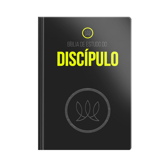 Bíblia de Estudo do Discípulo | JFA | Letra Média | Capa Luxo Masculina