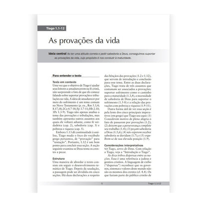 Comentário Expositivo Tiago 1 e 2 Pedro  e Judas | Jim Samra