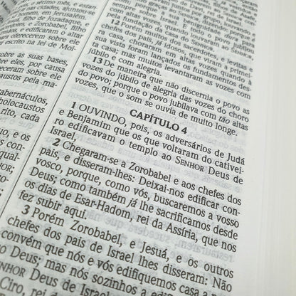 Bíblia Sagrada  Salvos pela Graça | ACF | Letra Maior | Flexível Soft Touch