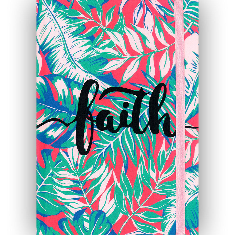 Caderno Tipo Moleskine Faith Folhas
