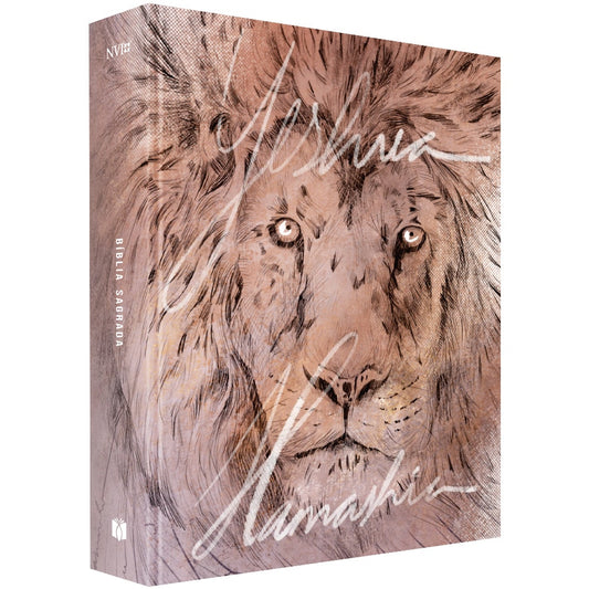 Bíblia Sagrada Leão Yeshua | NVI | Capa Dura com Espaço para Anotações