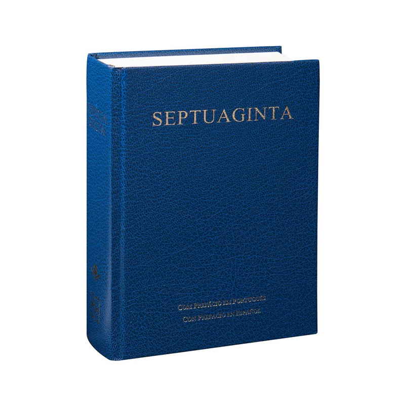 Bíblia Septuaginta em Grego | Letra Normal | Capa Dura Azul