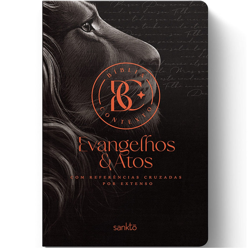 Bíblia Contexto | Evangelho e Atos | NVT | Capa Dura | Leão