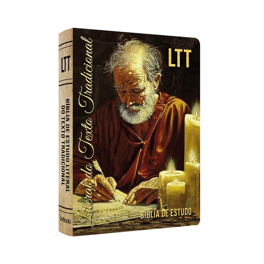 Bíblia de Estudo Literal do Texto Tradicional | LTT | Capa Dura Artrítica