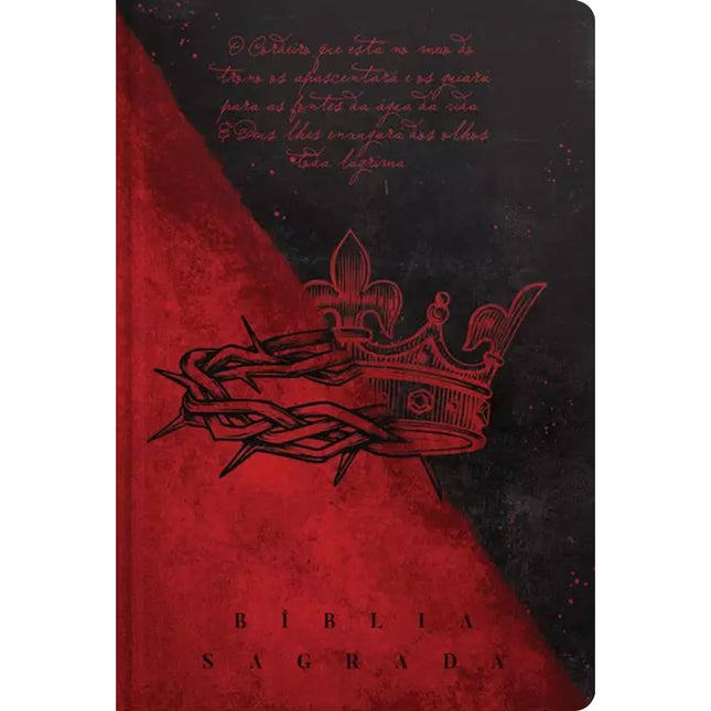 Bíblia Sagrada | NAA | Letra normal | Capa Dura Coroa