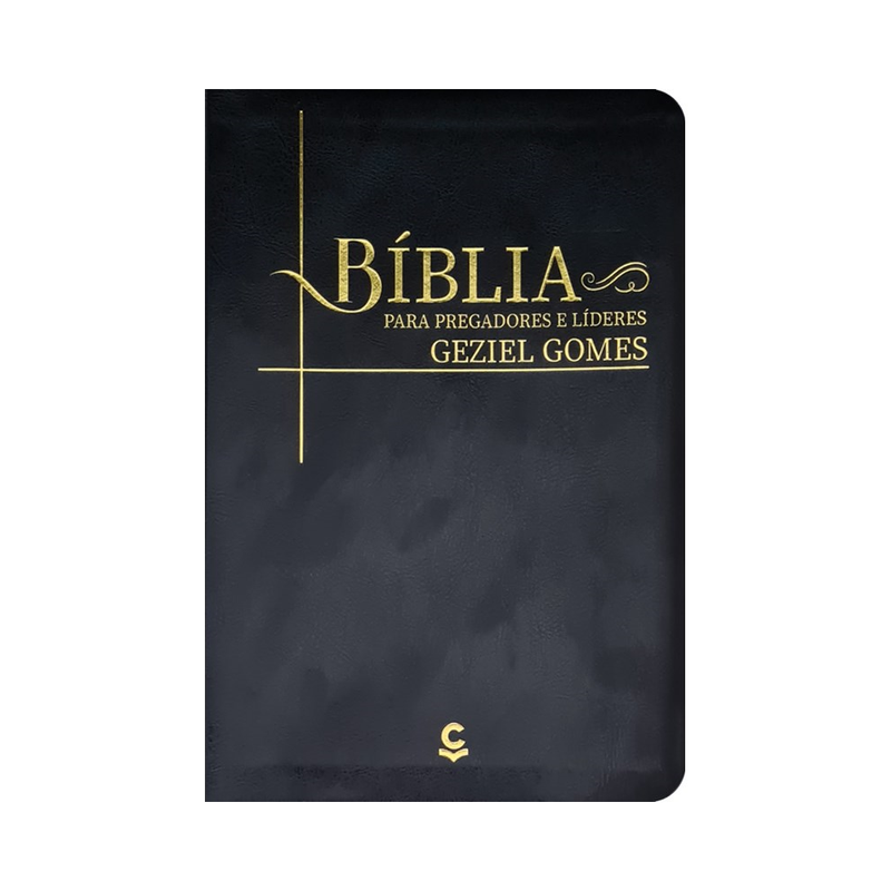 Bíblia Para Pregadores e Líderes Geziel Gomes | ARC | Capa Luxo Preta