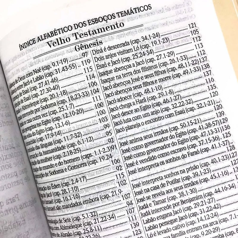 Bíblia De Estudo Do Obreiro E Do Ministro Pentecostal | ARC | Harpa Avivada e Corinhos | Capa Luxo Marrom