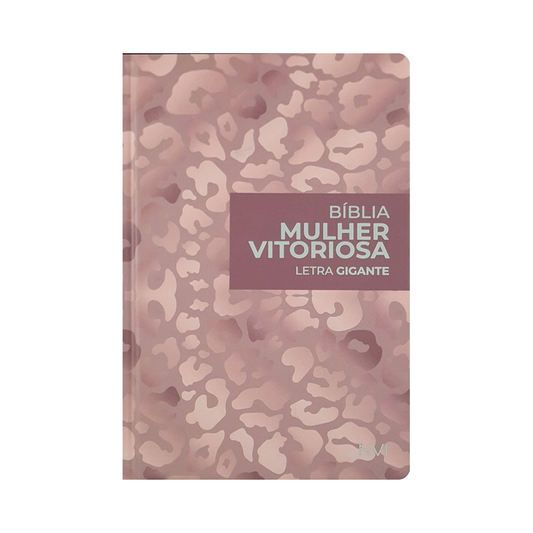 Bíblia da Mulher Vitoriosa | Letra Gigante | NVI| Capa Dura Onça