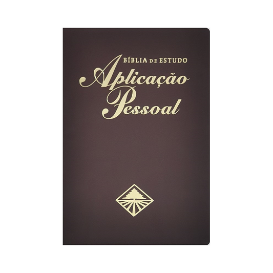 Bíblia de Estudo Aplicação Pessoal Grande | Letra Normal ARC | Marrom