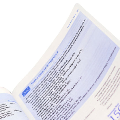 Bíblia da Escola Bíblica | NAA | Letra Normal | Capa Luxo Azul