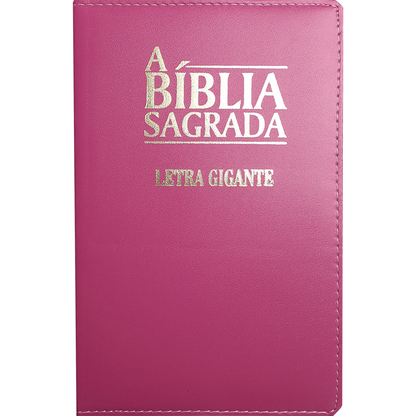 Bíblia Sagrada | ACF | Letra Gigante | Capa Luxo Pink