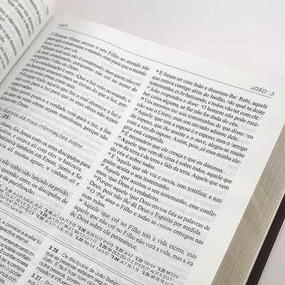 Bíblia de Estudo Aplicação Pessoal Média | Letra Normal ARC | Marrom