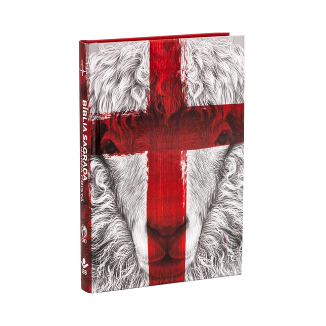 Bíblia Sagrada Cordeiro | ARC | Harpa Cristã | Capa Dura