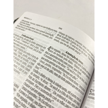 Bíblia Sagrada Slim | NVT | Letra Normal | Capa Roxa