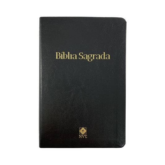 Bíblia Sagrada Slim | NVT | Letra Normal | Capa Preta