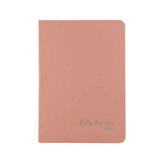 Bíblia Slim Compacta | NVI | Capa Luxo Nude