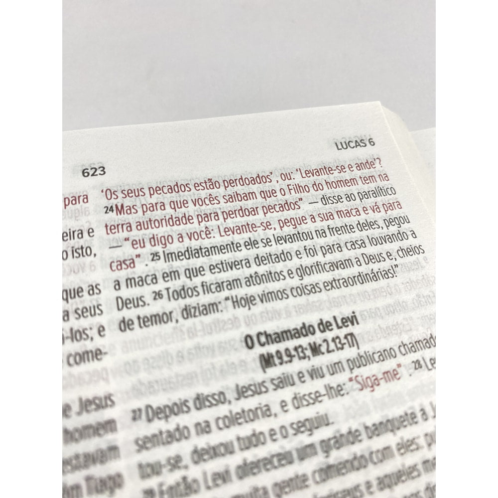 Bíblia Sagrada Calvário | NVI | Letra Normal | Capa Dura