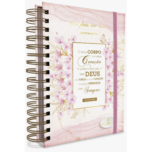 Planner Meu plano com Deus | Minha Herança | Capa Dura Espiral