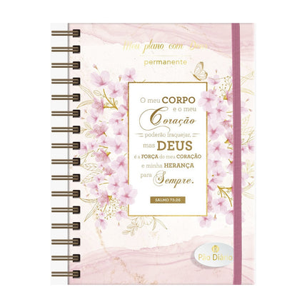 Planner Meu plano com Deus | Minha Herança | Capa Dura Espiral