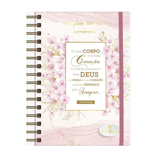 Planner Meu plano com Deus | Minha Herança | Capa Dura Espiral
