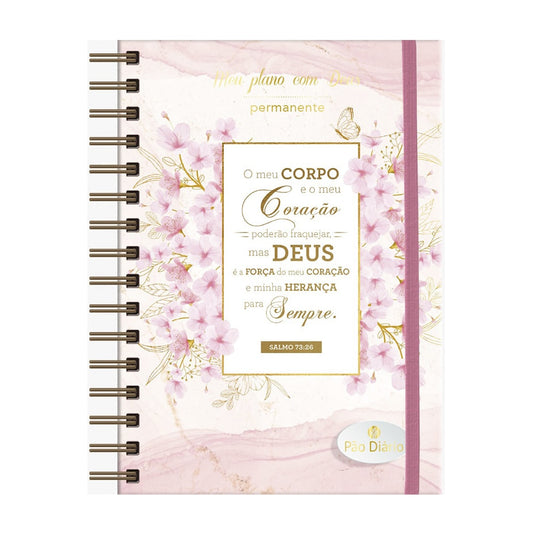 Planner Meu plano com Deus | Minha Herança | Capa Dura Espiral