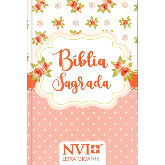 Bíblia Sagrada Scrap Book | NVI | Letra Gigante | Capa Dura