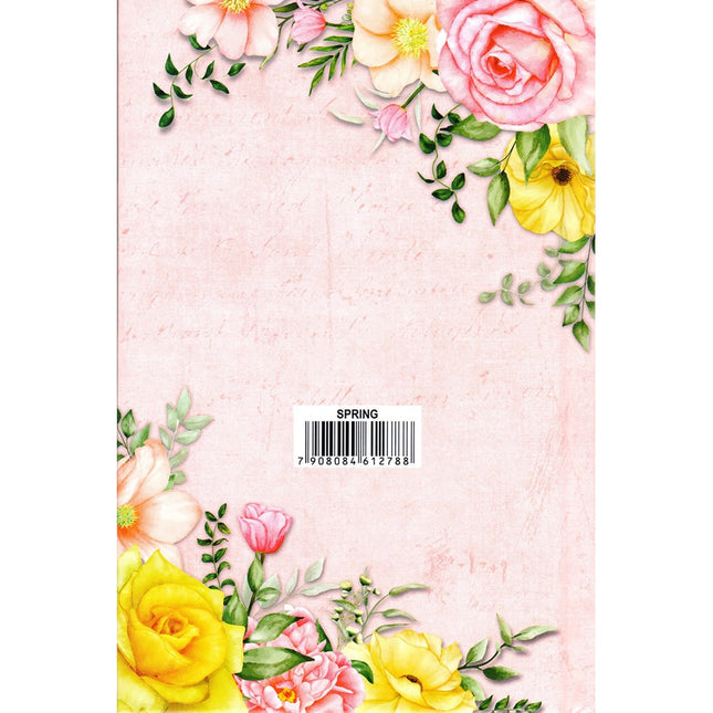 Bíblia Sagrada Flores Spring | NVI | Letra Gigante | Capa Dura