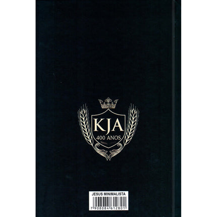 Bíblia King James Atualizada Jesus Minimalista | KJA | Letra Gigante | Capa Dura