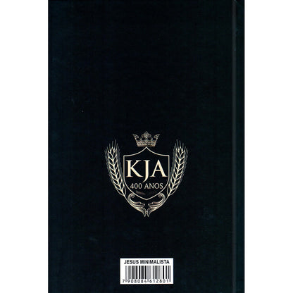 Bíblia King James Atualizada Jesus Minimalista | KJA | Letra Gigante | Capa Dura