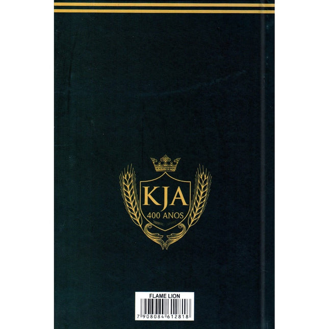 Bíblia King James Atualizada Flame Lion | KJA | Letra Gigante | Capa Dura