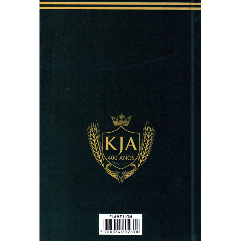 Bíblia King James Atualizada Flame Lion | KJA | Letra Gigante | Capa Dura