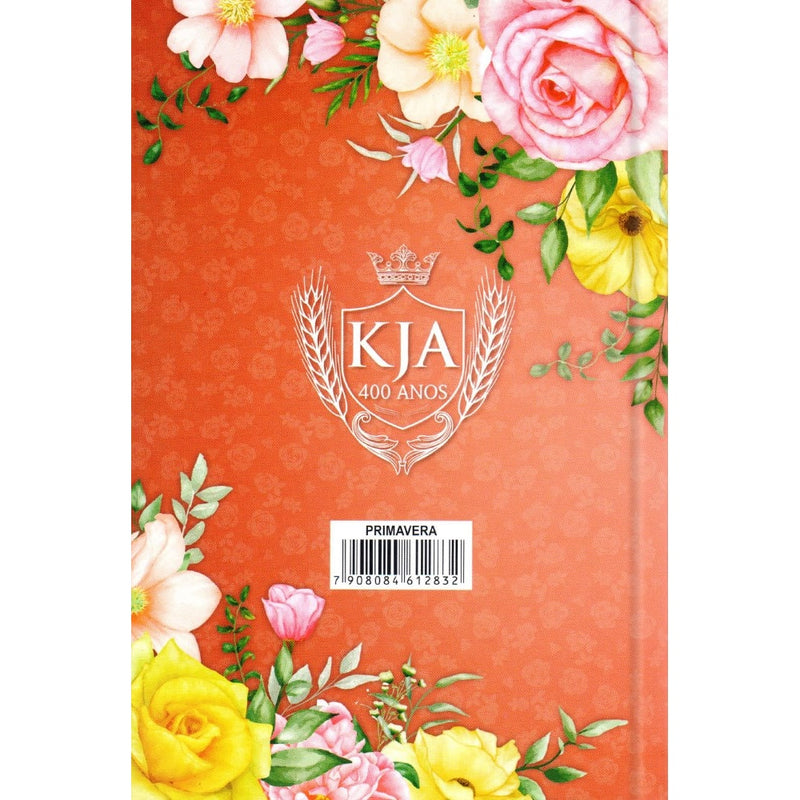 Bíblia King James Atualizada Primavera | KJA | Letra Gigante | Capa Dura