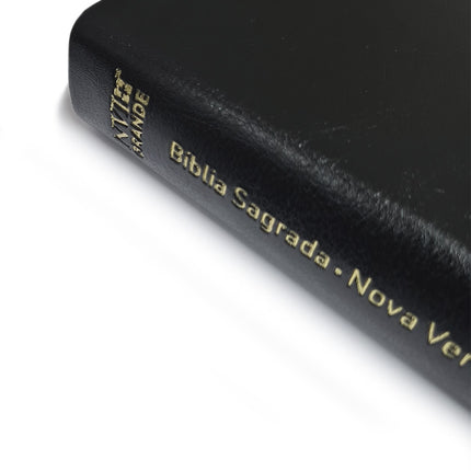 Bíblia Sagrada | NVI | Letra Grande | Capa Preta Luxo